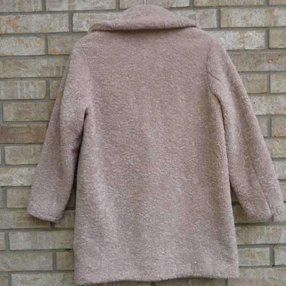 SIZE S. NWOT. Relish Noless Teddy Faux Shearling Fur Coat. - Picture 4 of 16